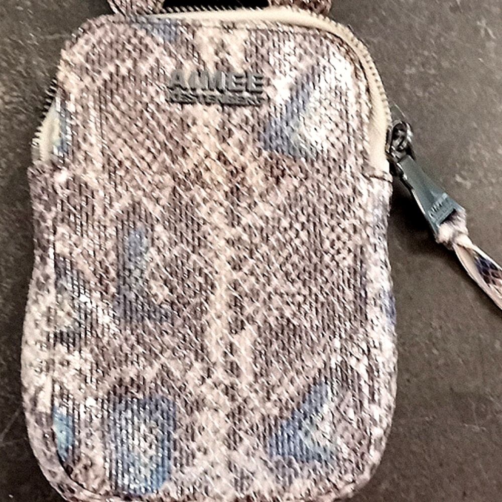 Snakeskin Aimee Kestenberg crossbody purse
